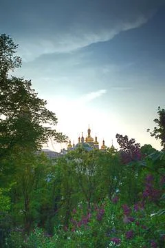 Lavra on a May Day Stock-Fotos