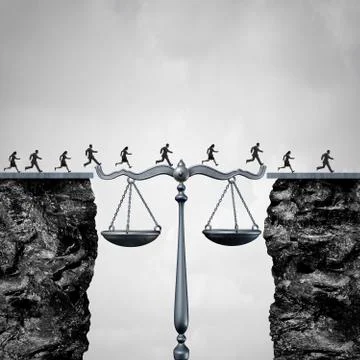 Law And Attorney Solution Stock Illustration