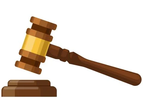 Law and Order Stock Illustration