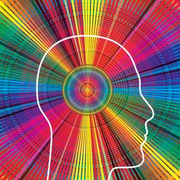 Law of Attraction Stock Illustration