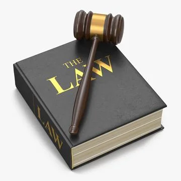 3D Model: Law Book and Gavel ~ Buy Now #90658359 | Pond5