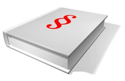 Law-book Stock Illustration