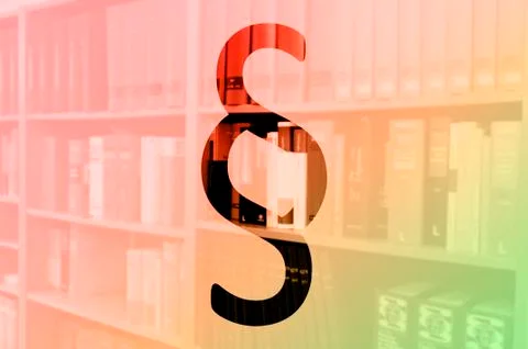 Law Books Stock Illustration