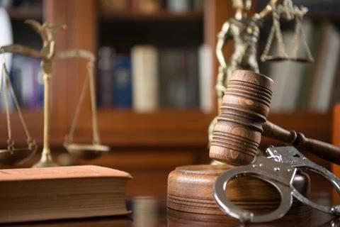 Law concept. Stock Photos