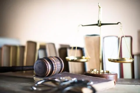 Law concept. Stock Photos