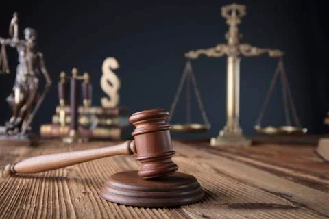 Law concept. Stock Photos