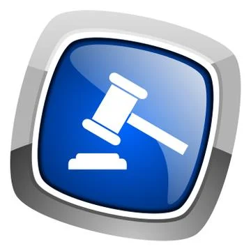Law icon. Stockillustratie