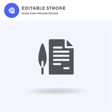 Law icon vector, filled flat sign, solid pictogram isolated on white, logo il Illustrazione stock