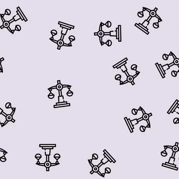 Law lesson line icon vector black illustration Stock Illustration