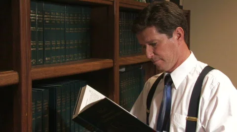 Law Library 스톡 동영상 505389