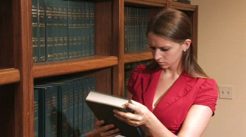 Law Library Video stock 505399