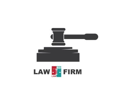 Law logo vector template Stock Illustration