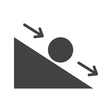 Law Of Motion icon vector image. Stock Illustration