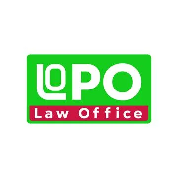 Law Office Logo design Stock Illustration
