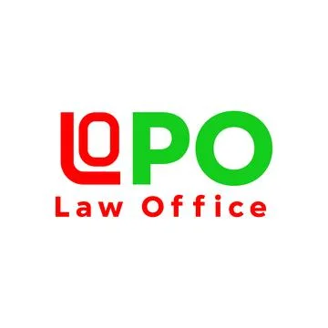 Law Office Logo design Stock Illustration