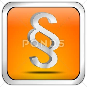 Law paragraph button Stock Photos