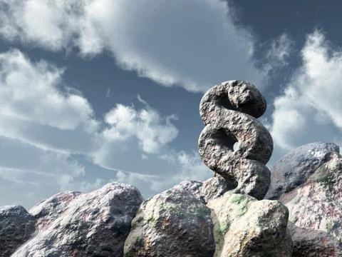 Law rock Stock Illustration