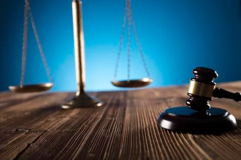 Law theme and concept. Stock Photos