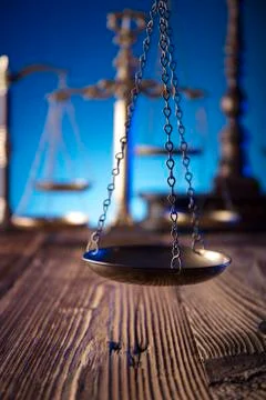 Law theme and concept. Stock Photos