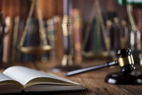 Law theme. Stock Photos