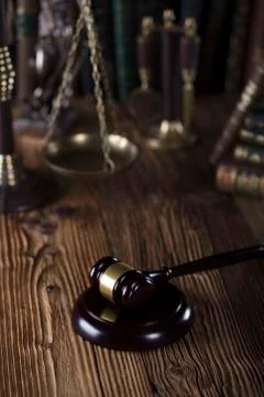 Law theme. Stock Photos