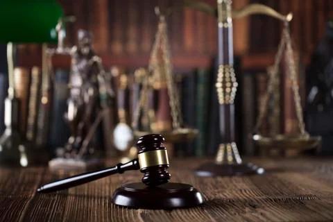 Law theme. Stock Photos
