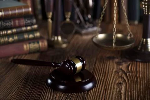 Law theme. Stock Photos