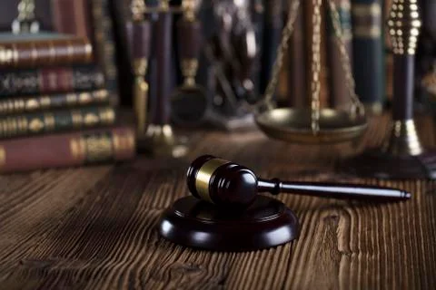 Law theme. Stock Photos