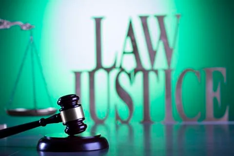 Law theme. Stock Photos