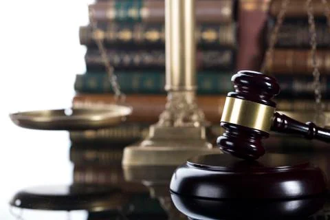 Law theme. Stock Photos