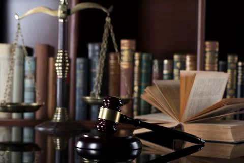 Law theme. Stock Photos