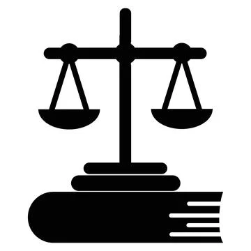 Law vector icon Illustration