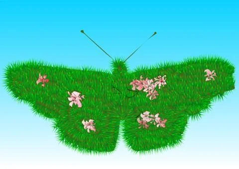 Lawn Stock Illustration