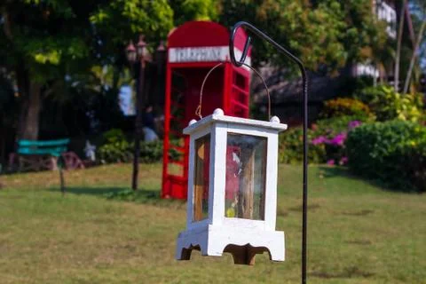 Lawn Lamps Stock Photos