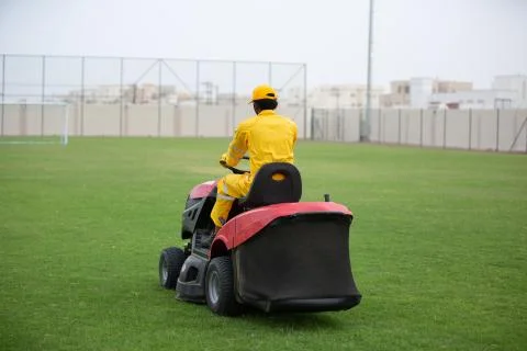 Lawn Mover Stock-Fotos