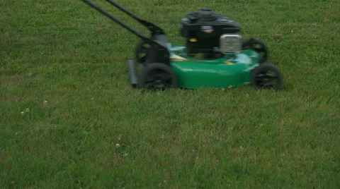 Lawn Mower Close up. Stock Footage 65528173
