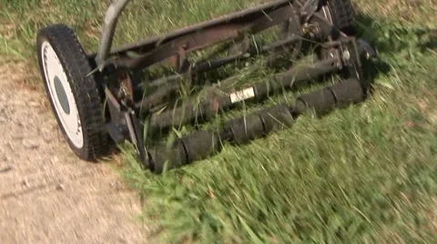Lawn Mower Stock Footage 8777349