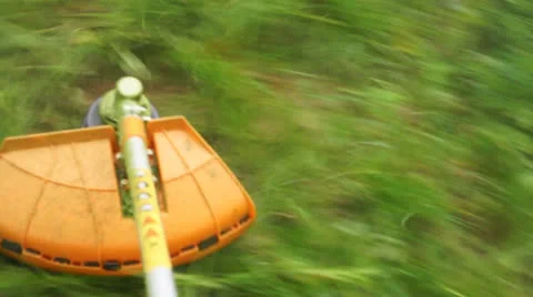 Lawn mower. Stock Footage 24078632