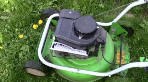 Lawn-mower Stock Footage 24695735