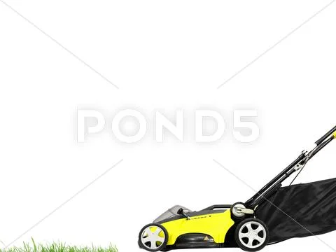 Lawn mower Stock Illustration