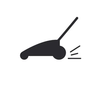 Lawn mower. Stock Illustration