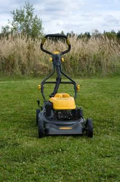 Lawn mower. Stock Photos