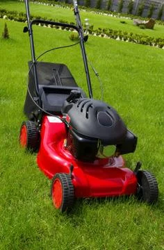 Lawn mower Stock Photos