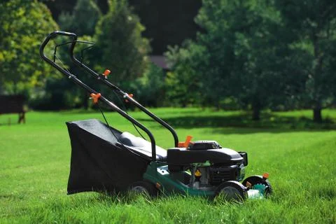 Lawn mower Stock Photos