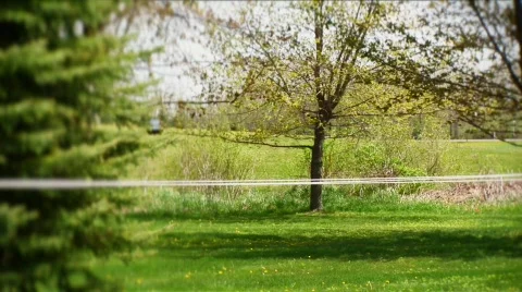 Lawnmower 3b HD DETROIT 4A Stock Footage