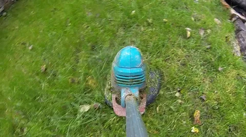 Lawnmower Stock Footage 32791900