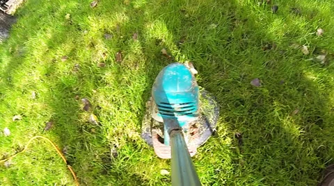 Lawnmower Stock Footage 32792253