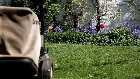 Lawnmower Stock Footage 77097566
