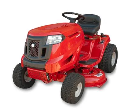 Lawnmower, isolated Foto stock