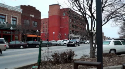 Lawrence Downtown 3 Stock Footage 45870658